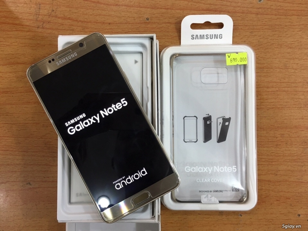 Cần bán Samsung Galaxy Note5 32gb màu Vàng