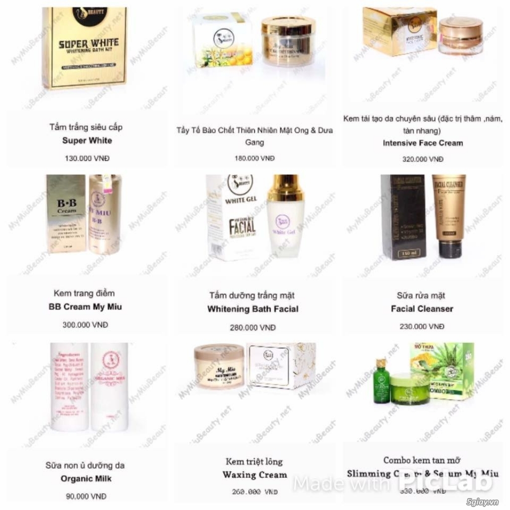 Ngọc Bích chuyên phân phối sỉ&lẽ mỹ phẩm My Miu