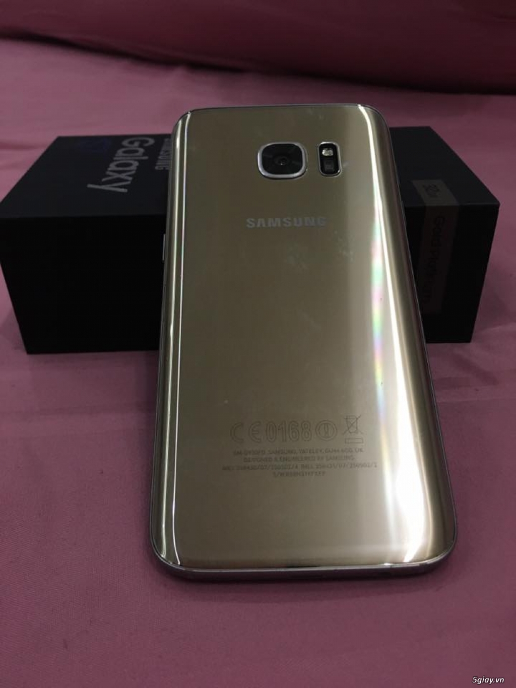 Samsung Galaxy S7 Gold 32Gb 2 Sim hàng chính hãng Samsung VN Like New 99% - 4