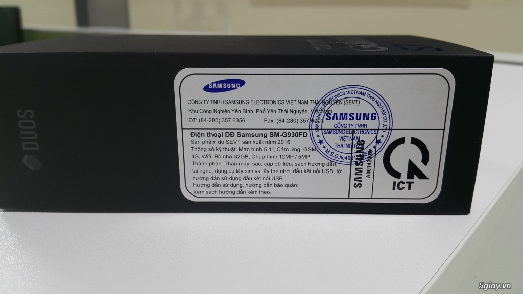 Bán Samsung S7 Duos Chính hãng, nguyên seal