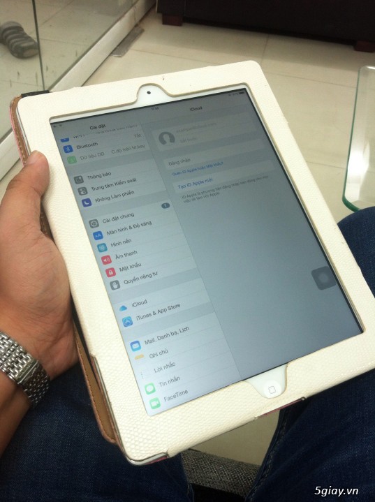 iPad 3 4g icloud ẩn, thanh lý đồng hồ - 1