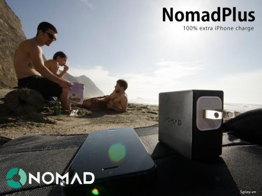 Sạc Iphone Nomad Plus Charger Ship USA