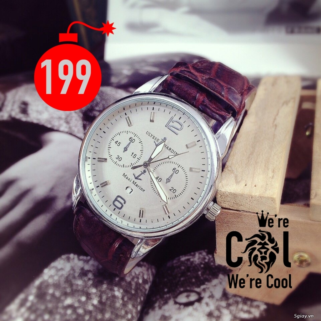 WE'RE COOL Đồng hồ đẹp giá rẻ- quẹo lựa mua ngay^^!! - 6