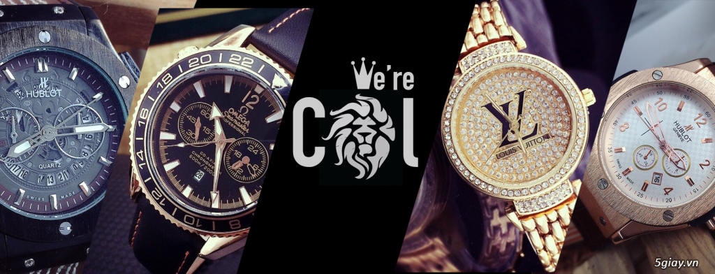 WE'RE COOL Đồng hồ đẹp giá rẻ- quẹo lựa mua ngay^^!!
