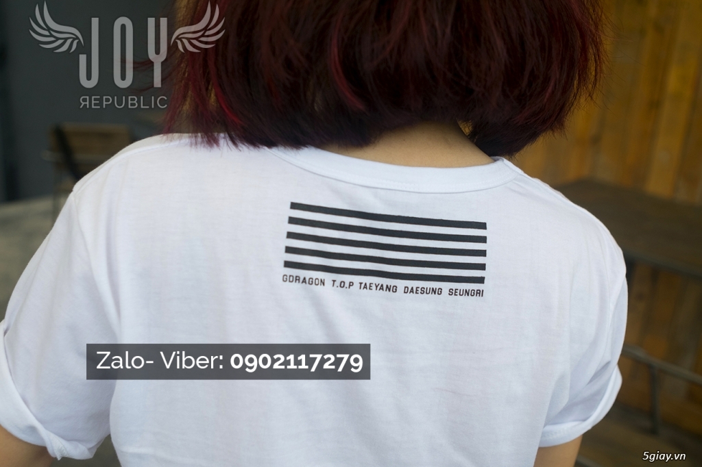 Áo thun Bigbang cực đẹp, chất, giá rẻ hai màu ĐEN TRẮNG - 4