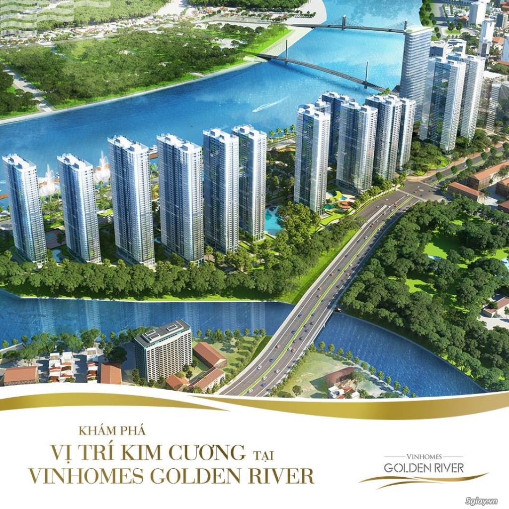 Bán căn hộ Vinhomes Golden River Ba Son, Quận 1, giá FULL 3.5 tỷ LH: 0122 3033 469 - 4