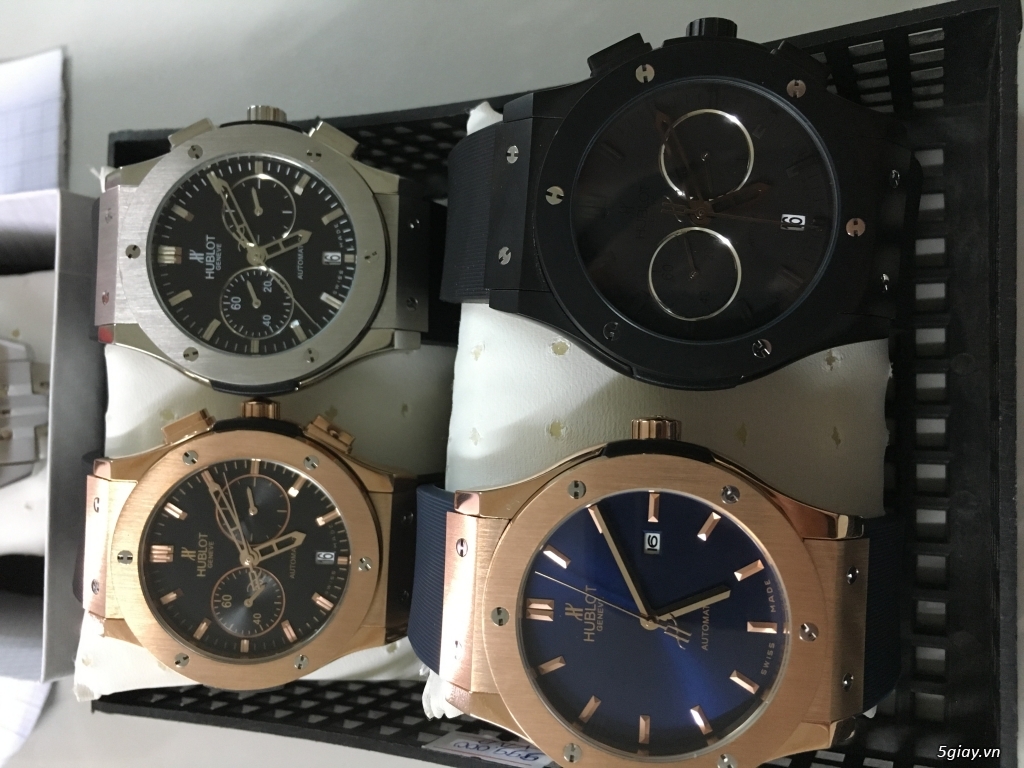 Chuyên đồng hồ cũ xách tay chính hãng Thụy Sỹ, Nhật giá Mềm->>Hublot-Casio-Omega-Tissot-Seiko & Cơ - 3
