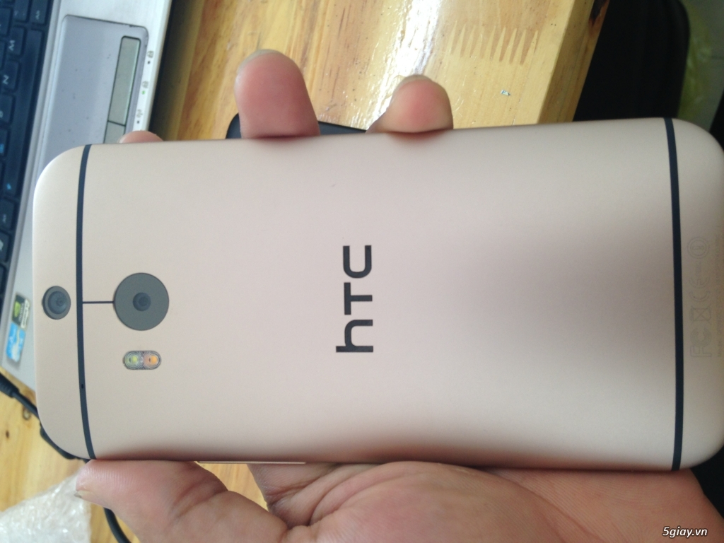HTC M8 Gold máy cực đẹp giá cực sốckAdd - 1