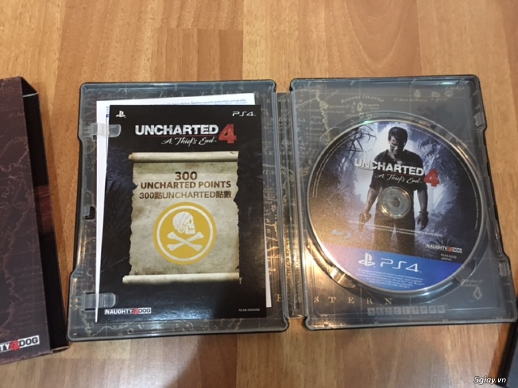Cần bán đĩa game uncharted 4 special edition - 1