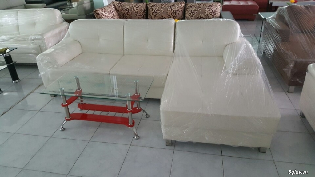 Tưng bừng khuyến mãi sofa giá 6tr tặng bàn kính - 1