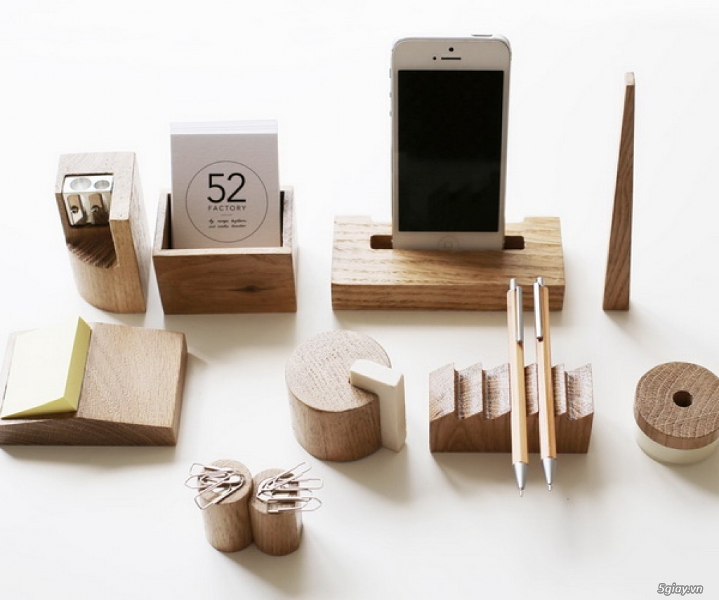 Đế tựa điện thoại, smartphone bằng gỗ tự nhiên - 8