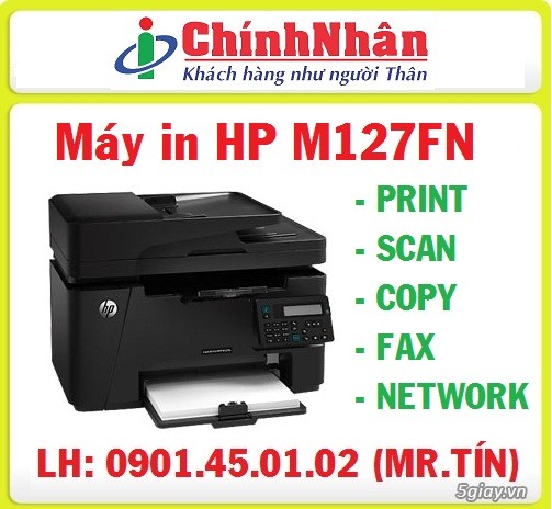 Chuyên cung cấp các dòng máy in văn phòng HP M125A, M127Fn... chính hãng HP giá rẻ. - 1