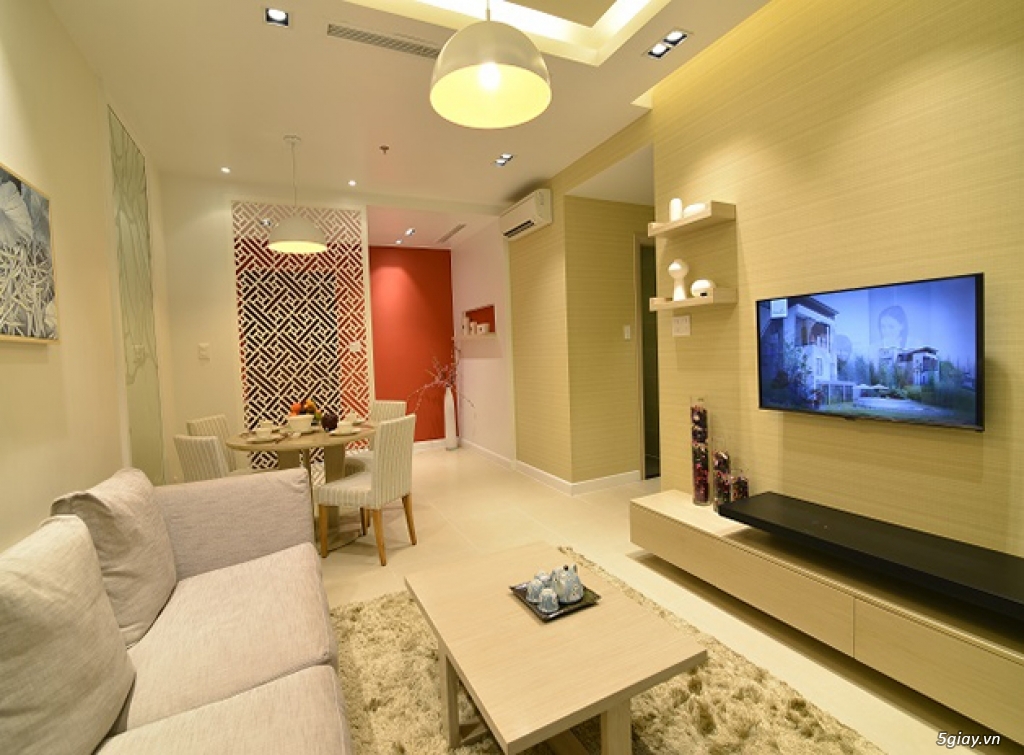 Căn hộ liền kề Q. 1, Sắp giao nhà giá chỉ 840tr/căn 51m2, tặng nội thất, view tuyệt đẹp