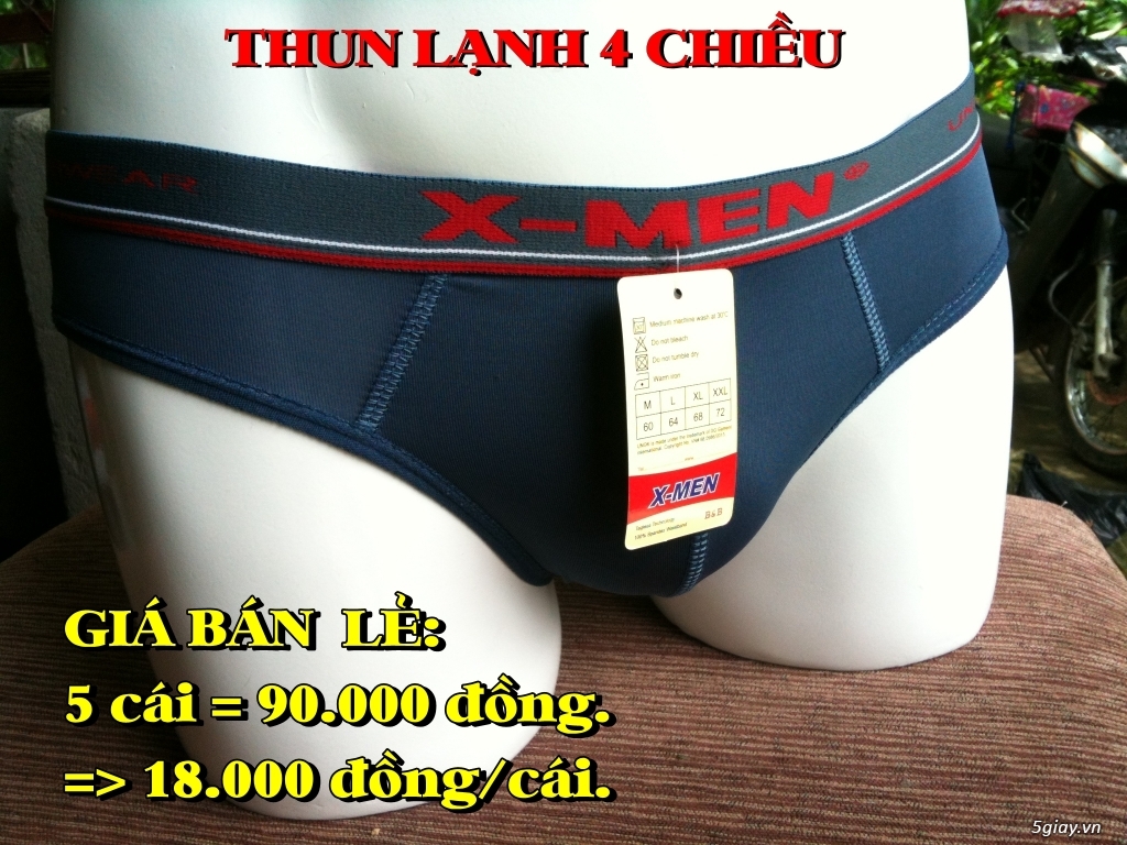 Quần lót nam, quần Boxer Nam. Bán sỉ và lẻ. Hàng cao cấp - Giá bán tốt nhất TP.HCM - 36