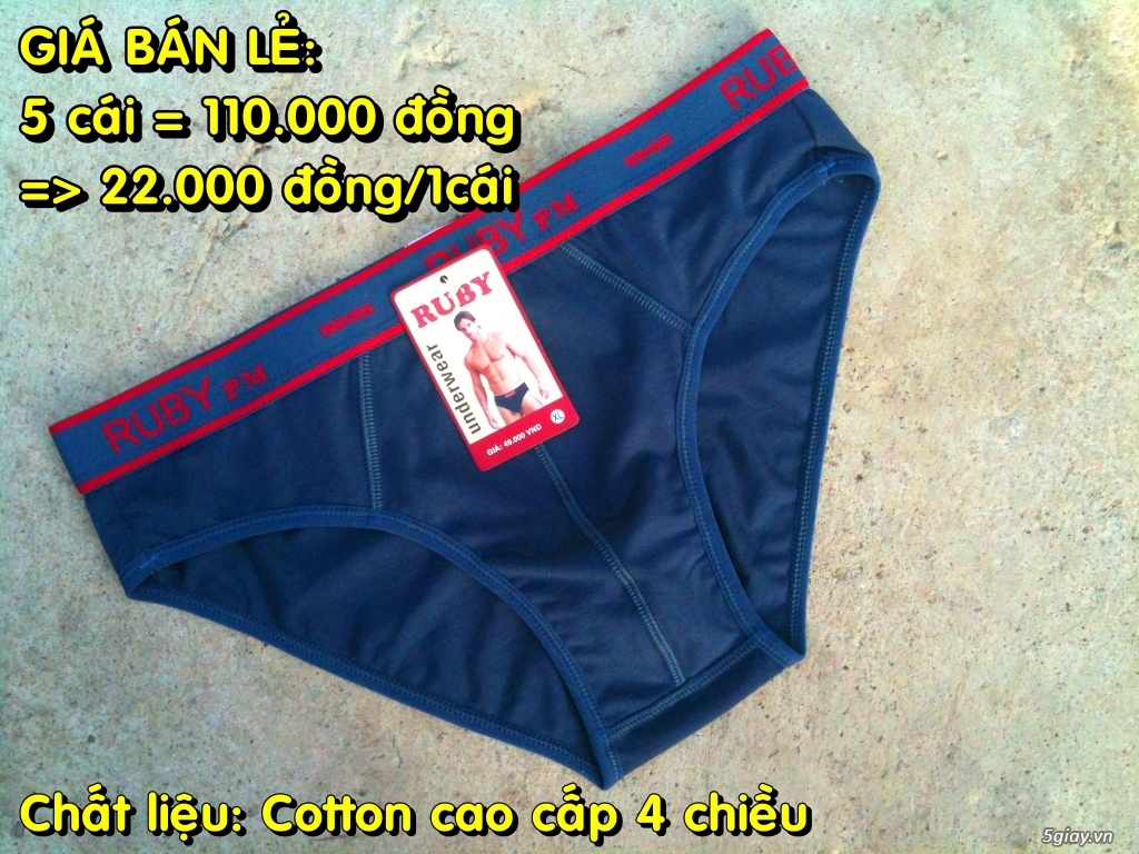 Quần lót nam, quần Boxer Nam. Bán sỉ và lẻ. Hàng cao cấp - Giá bán tốt nhất TP.HCM - 68