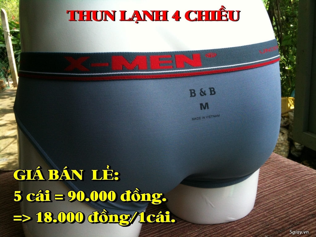 Quần lót nam, quần Boxer Nam. Bán sỉ và lẻ. Hàng cao cấp - Giá bán tốt nhất TP.HCM - 38