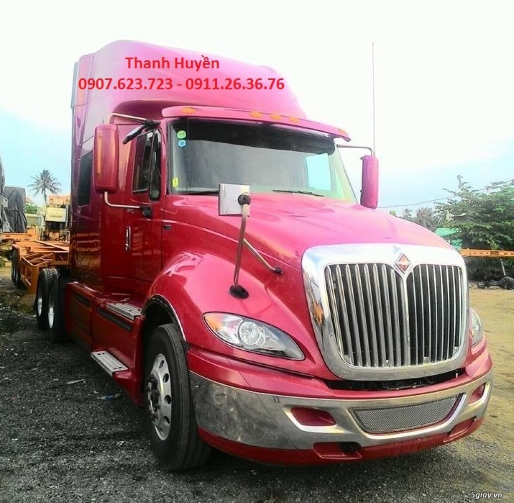 Xe đầu kéo mỹ hoang huy, xe đầu kéo mỹ maxxforce, xe đầu kéo mỹ giá rẻ