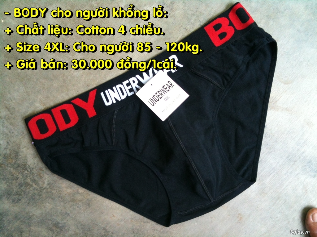 Quần lót nam, quần Boxer Nam. Bán sỉ và lẻ. Hàng cao cấp - Giá bán tốt nhất TP.HCM - 84