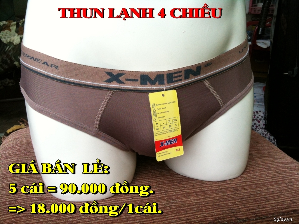 Quần lót nam, quần Boxer Nam. Bán sỉ và lẻ. Hàng cao cấp - Giá bán tốt nhất TP.HCM - 32