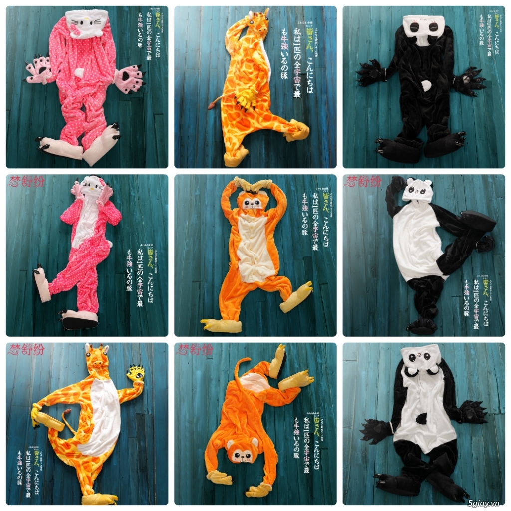pijama hình thú, pijama animals - 20