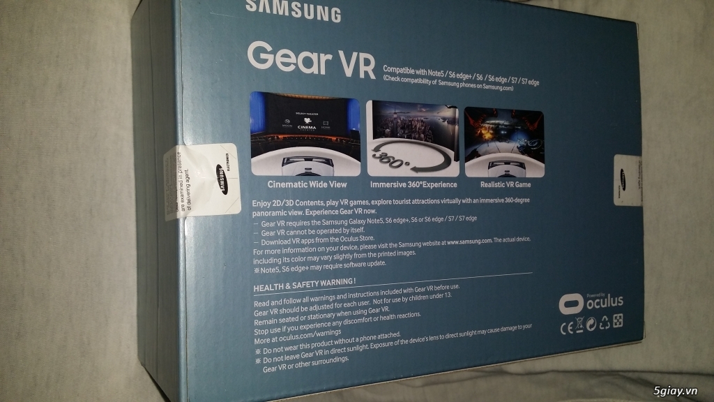 Kính thực tế ảo Samsung Gear VR nguyên seal. - 1