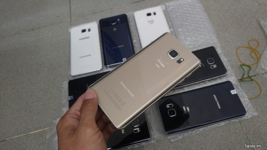 Samsung Galaxy NOTE 5 4G-32G, 4G-64G, đa sắc Gold, Blue, White, xách tay USA ( ATT, SPRINT, VERIZON) - 6