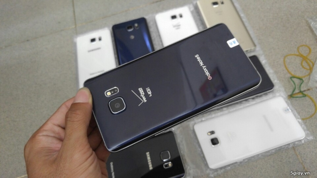 Samsung Galaxy NOTE 5 4G-32G, 4G-64G, đa sắc Gold, Blue, White, xách tay USA ( ATT, SPRINT, VERIZON) - 7