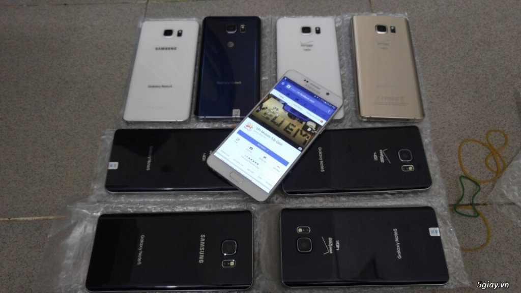 Samsung Galaxy NOTE 5 4G-32G, 4G-64G, đa sắc Gold, Blue, White, xách tay USA ( ATT, SPRINT, VERIZON) - 3