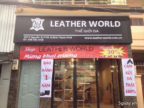 Chợ Da Leather World Khuyen Mai 30%  Lễ 2/9 - 1