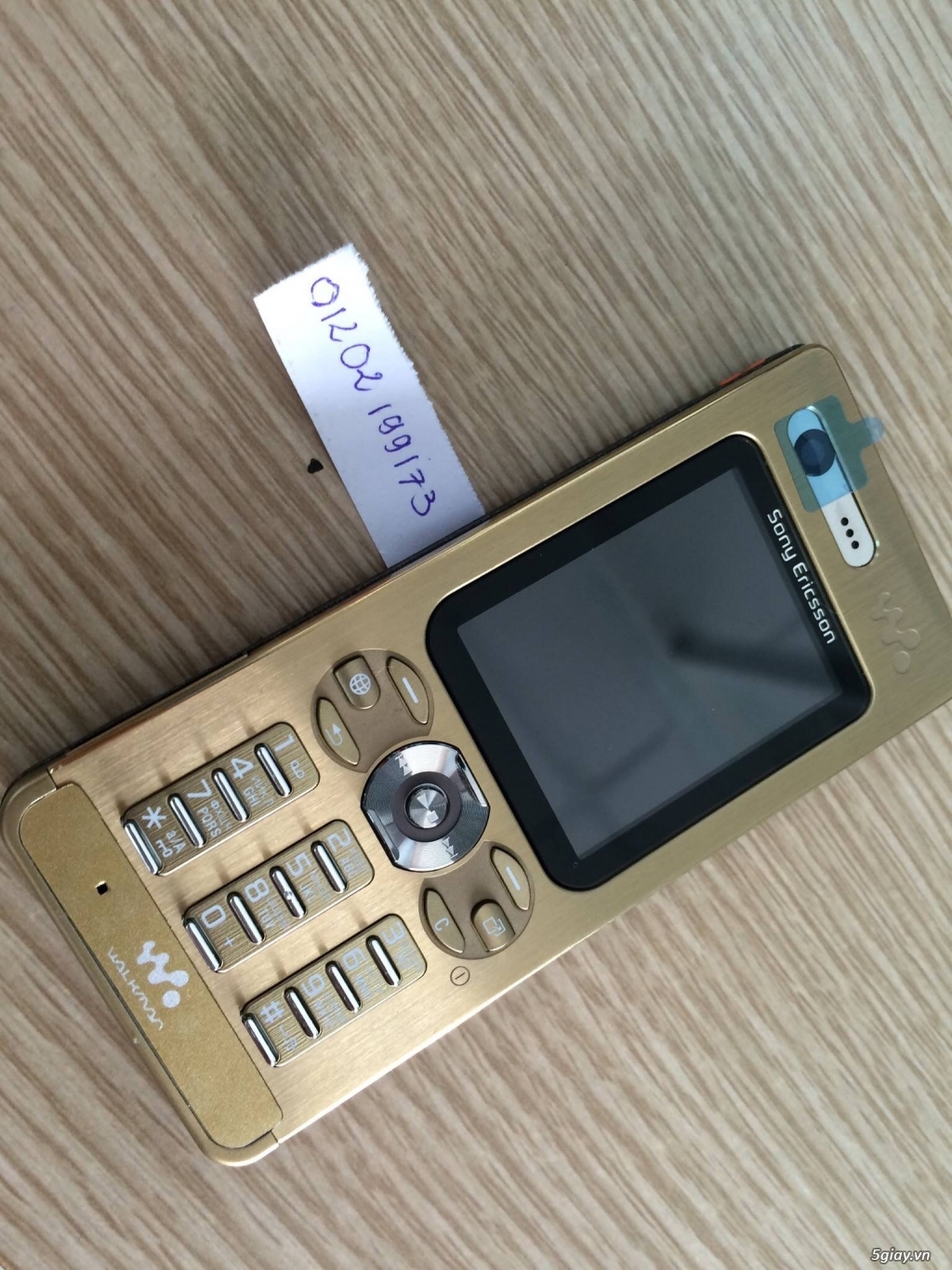 Sony ericsson walkman w880i gold - 4