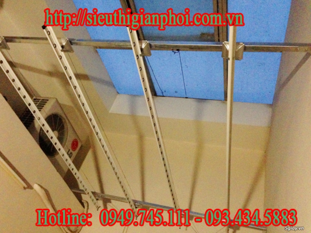 Lắp giàn phơi thông minh tại Giải Phóng - 4