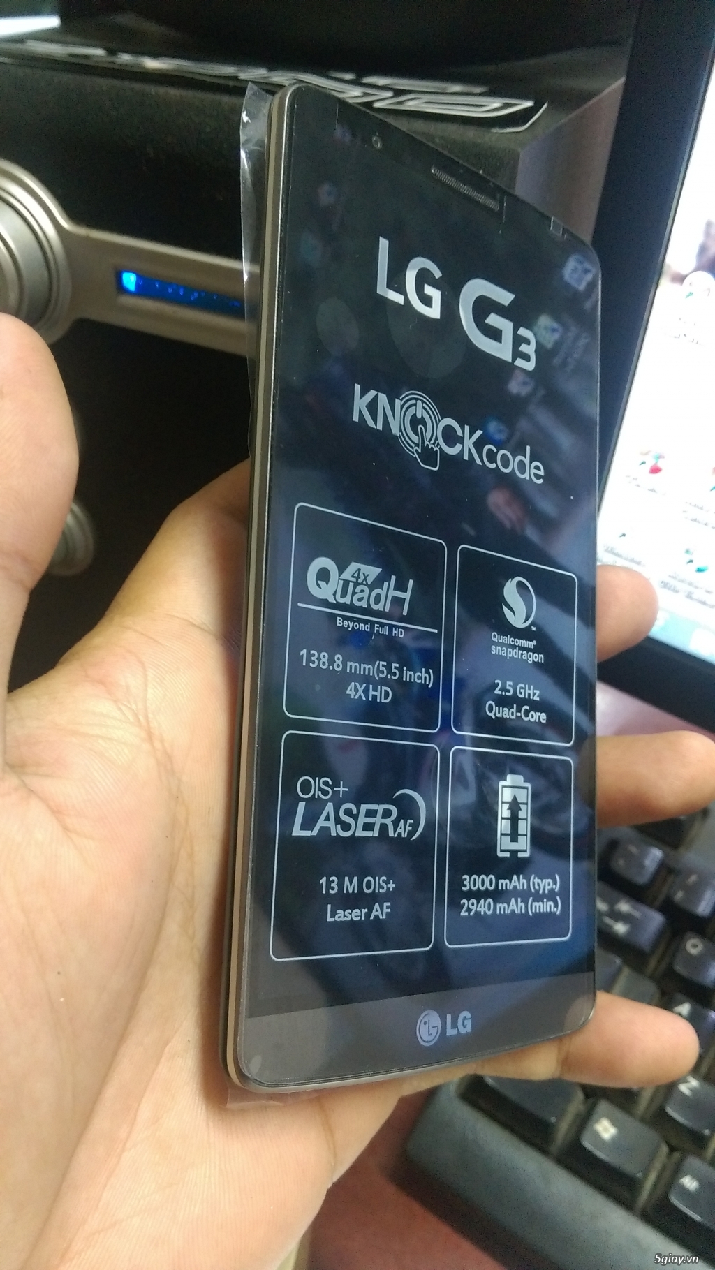 LG Optimus G3 Cat 6 F460 new Fullbox - 2