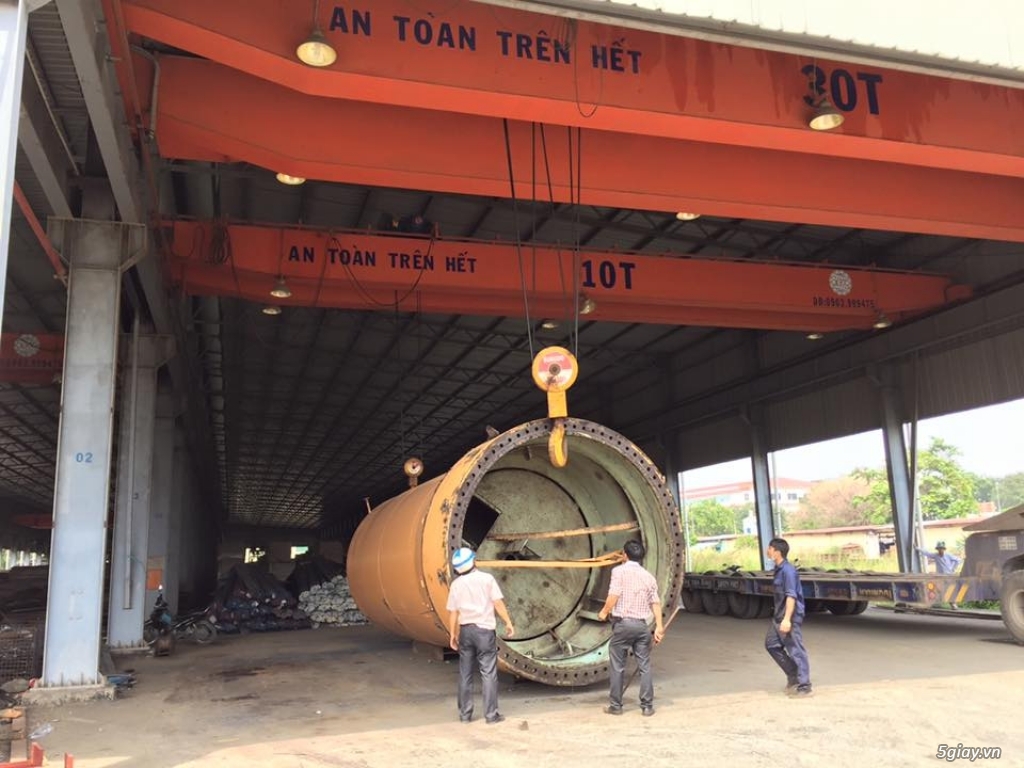 Nhận kéo hàng rời, hàng quá khổ, hàng quá tải, container FR tại cảng Cát Lái, Lotus, Bến Nghé, Tân T - 2