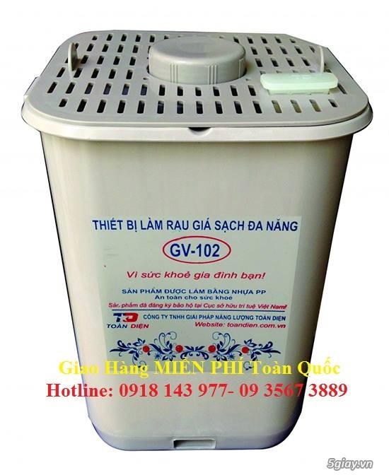Thiết bị làm giá đỗ, rau mầm sạch đa năng GV 102 - Của TS Đỗ Ngọc Chung - 10