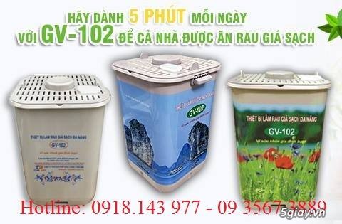 Thiết bị làm giá đỗ, rau mầm sạch đa năng GV 102 - Của TS Đỗ Ngọc Chung