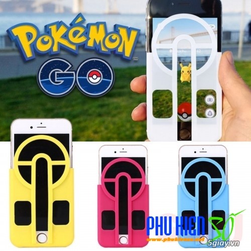 Ốp lưng Silicon chuyên dùng bắt Pokemon Go dùng cho iPhone 4, 4S, 5, 5S, 6, 6S, 6 Plus - 9