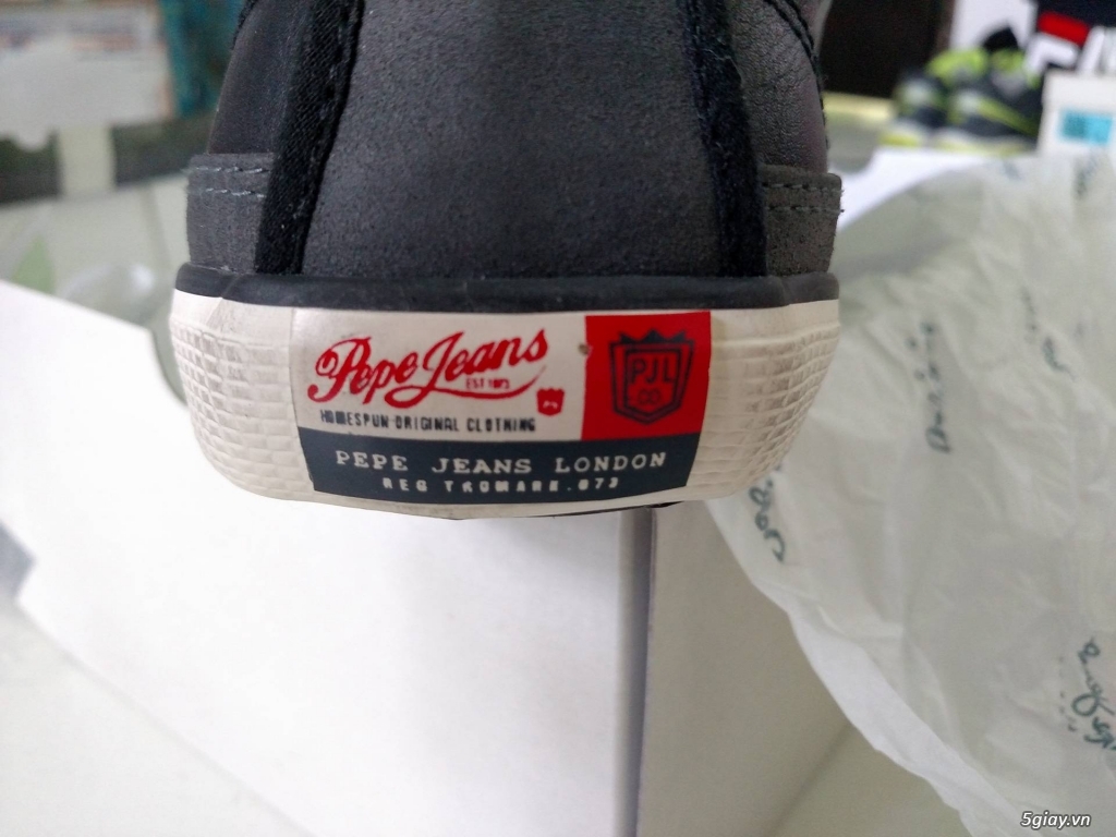 Giày da nam Pepe Jeans Industry mới 100% - Hàng xách tay từ Châu Âu - giá 1.100.000đ - 3