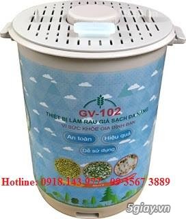 Thiết bị làm giá đỗ, rau mầm sạch đa năng GV 102 - Của TS Đỗ Ngọc Chung - 7
