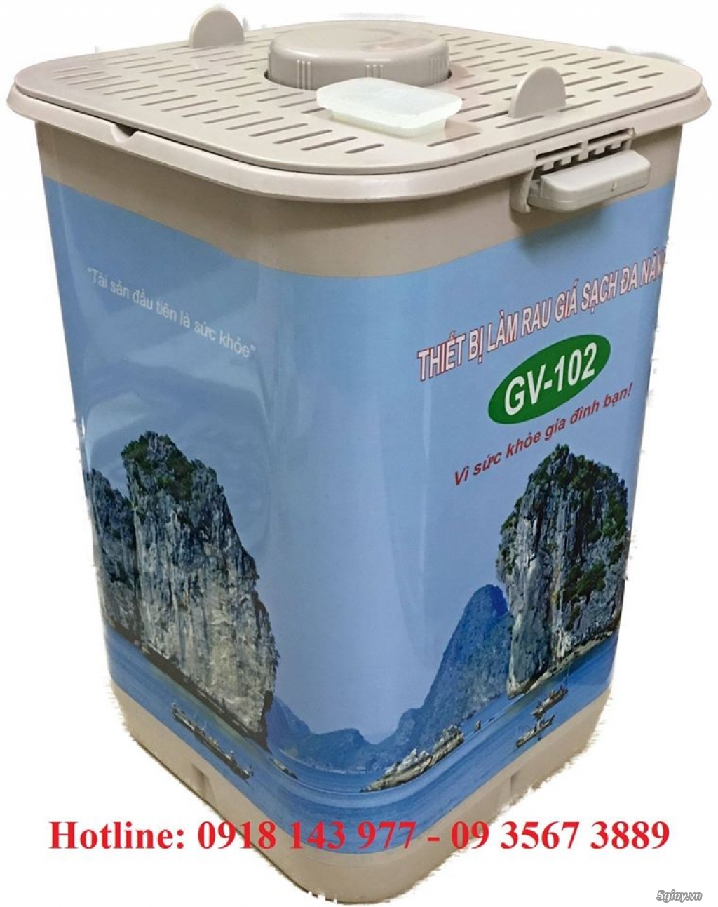 Thiết bị làm giá đỗ, rau mầm sạch đa năng GV 102 - Của TS Đỗ Ngọc Chung - 1