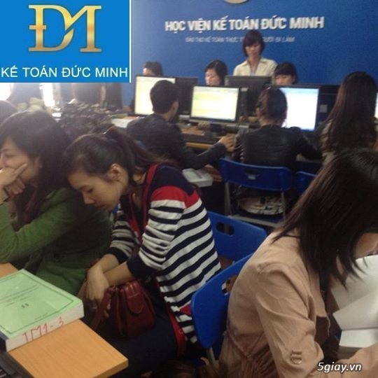 Lớp học kế toán bán hàng ở Hà Nội, Hà Đông, Đống Đa, Cầu Giấy, Hoàng Mai  - Kế toán Đức Minh
