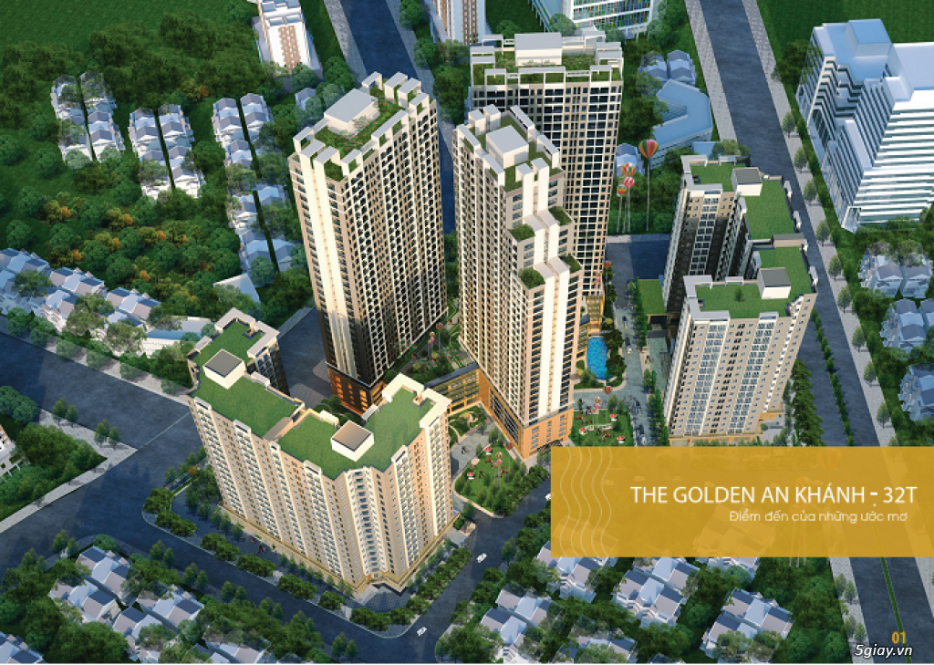 Bạn đang cần mua nhà? chỉ với 100 triệu có ngay căn hộ The Golden An Khánh - 4