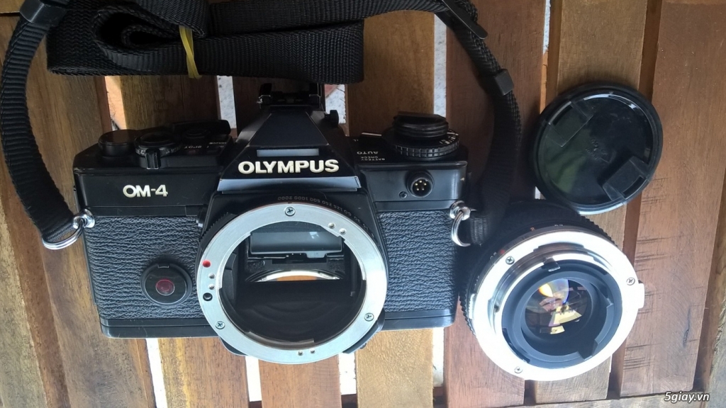 Bán Bộ Olympus OM4 + Lens 50 1.8S - 2