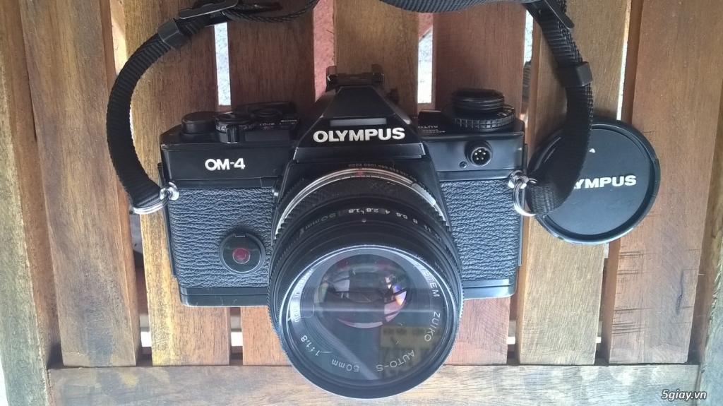 Bán Bộ Olympus OM4 + Lens 50 1.8S