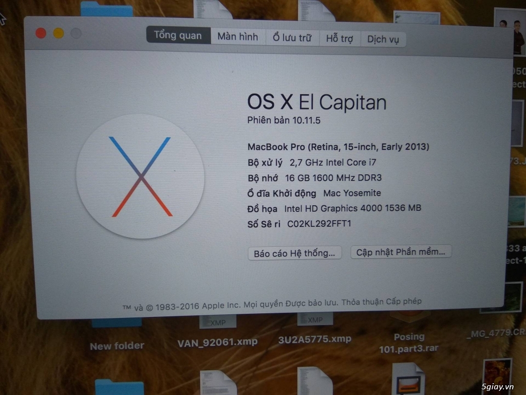Macbook Pro Retina 15'' - Early 2013 - ME665 - 4