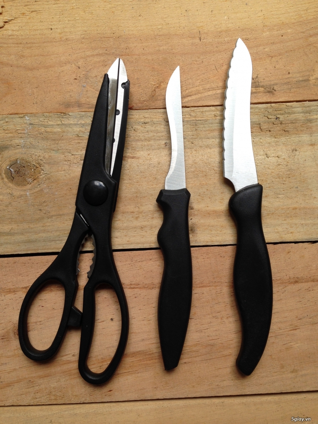 Bộ dao thép ko ghỉ 15 món hàng xuất châu Âu - 2