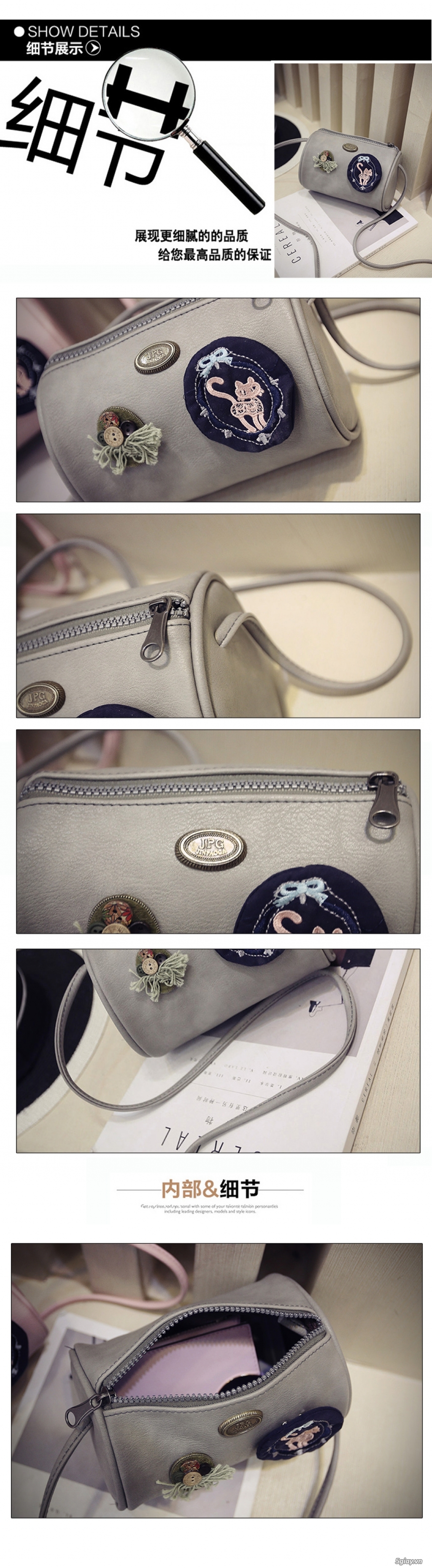 Giỏ Xách Hàng Quảng Châu Giá Tốt, Hàng Chất - 27