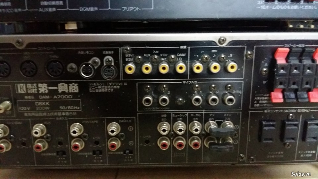 Amply Karaoke DAMA7000 & BMBNDAX33 5giay