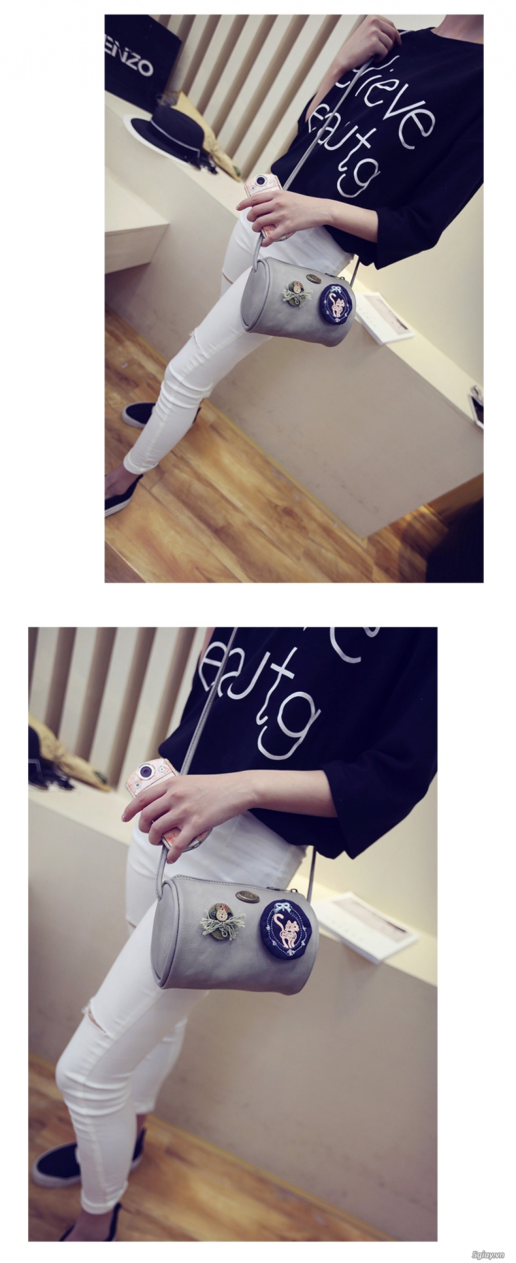 Giỏ Xách Hàng Quảng Châu Giá Tốt, Hàng Chất - 26