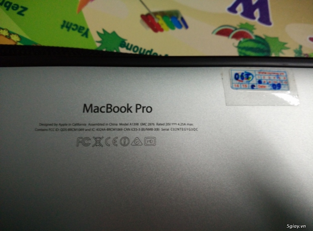 Cần bán Macbook MGXA2 Mid 2014 - 3