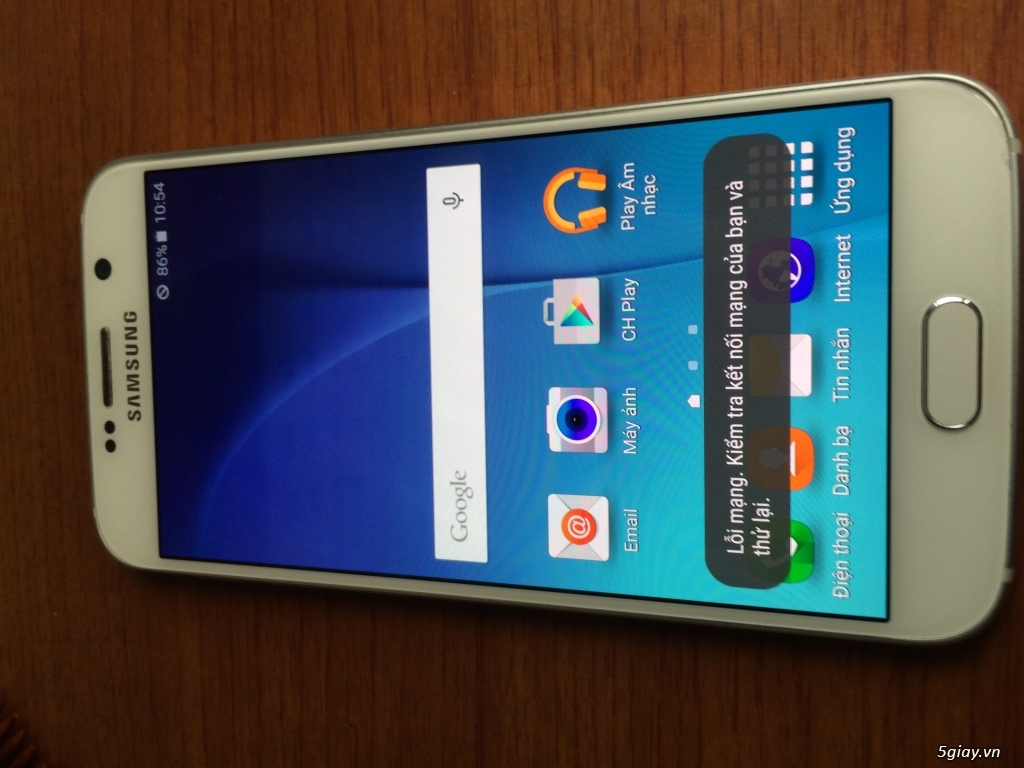 Galaxy S6 silver 64gb hàng Verizon